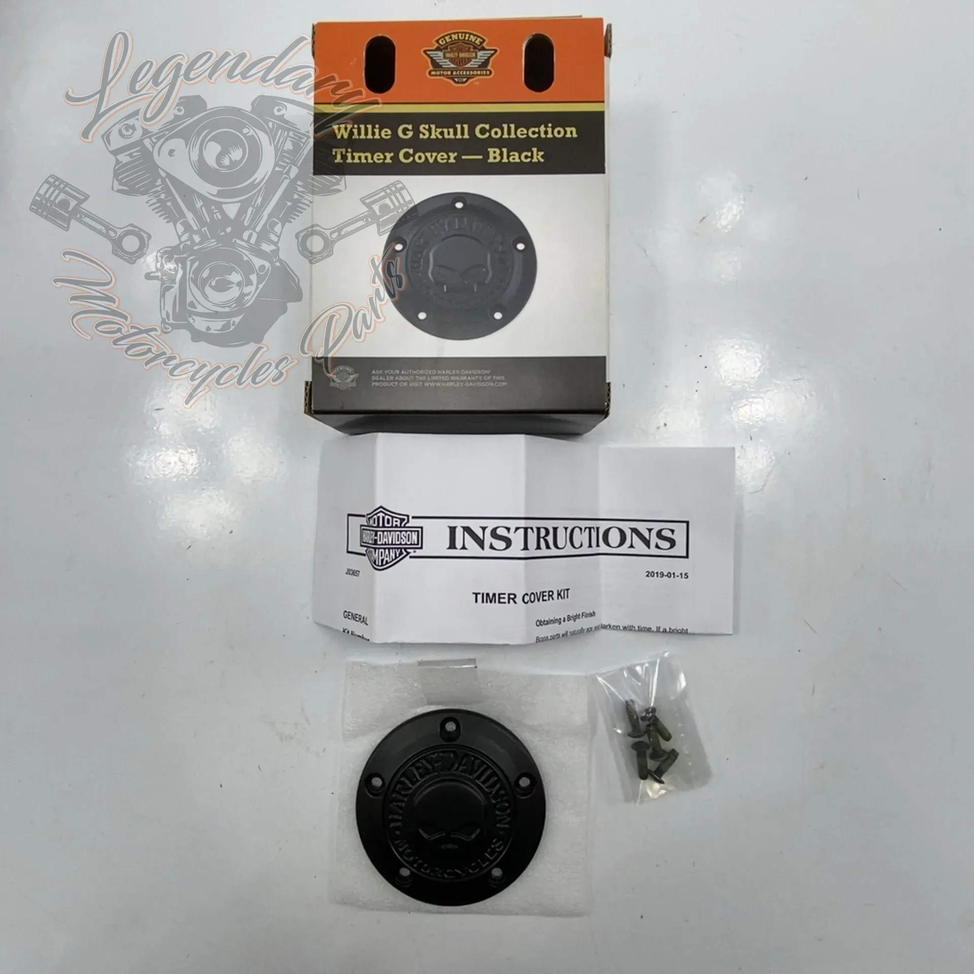 Cache carter de distribution Skull OEM 25600087