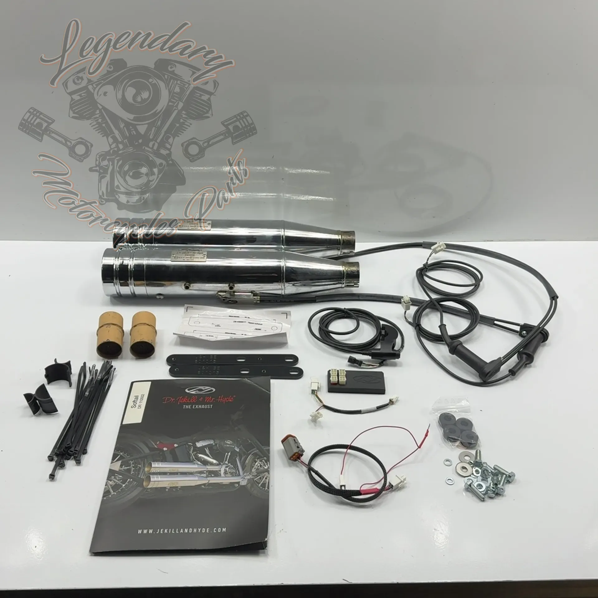 Silencieux à clapets pour Softail Twin Cam